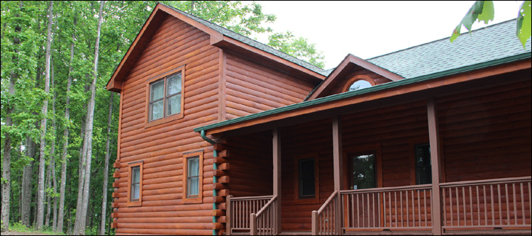 Log Home Staining in Eure,  North Carolina