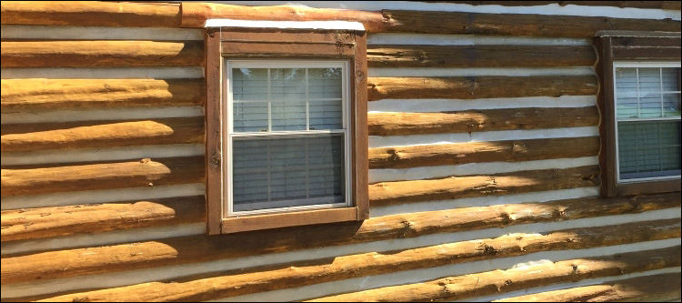Log Home Whole Log Replacement  Gates,  North Carolina